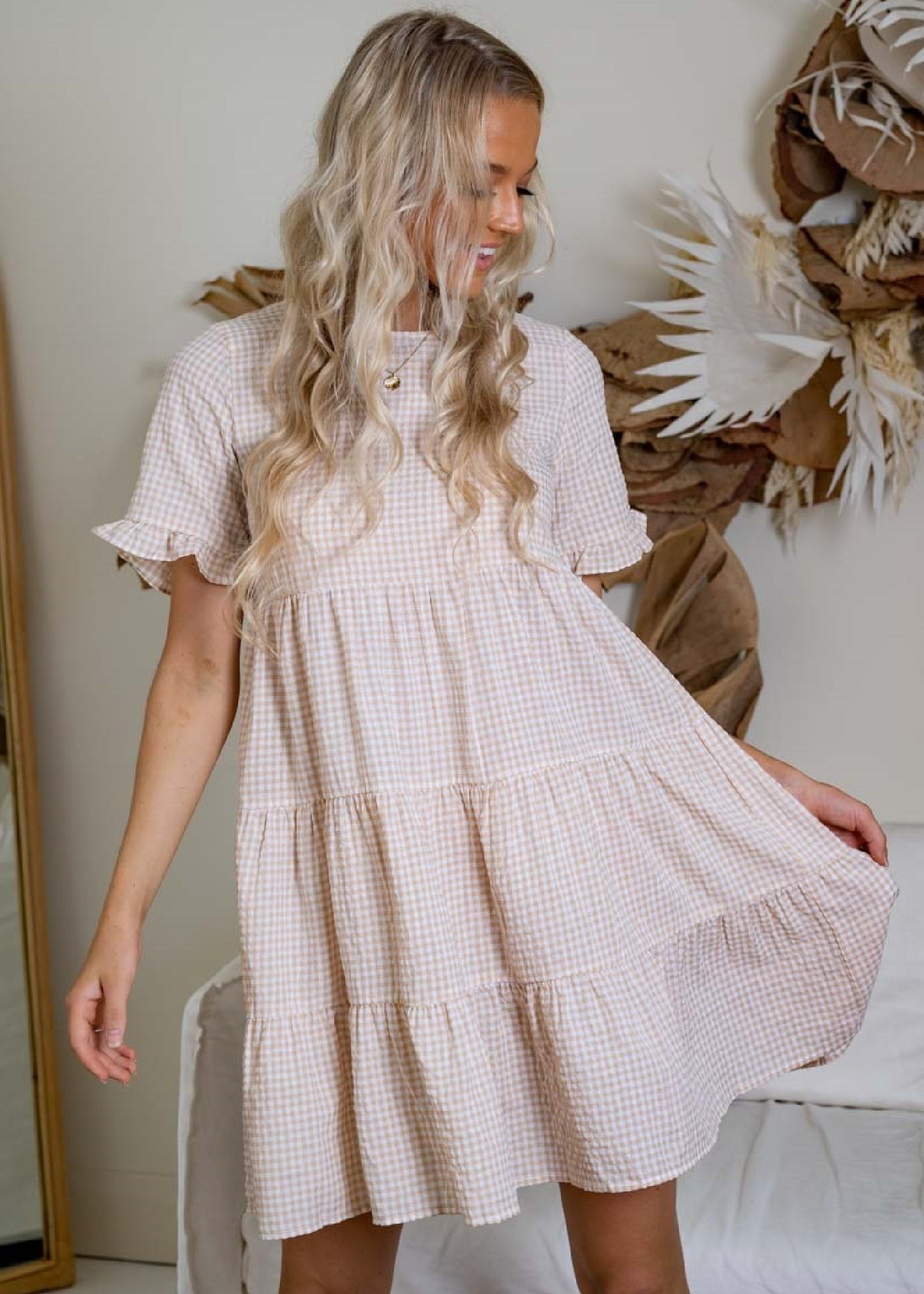 NANCY GINGHAM DRESS | IRIS MAXI | COURT ...